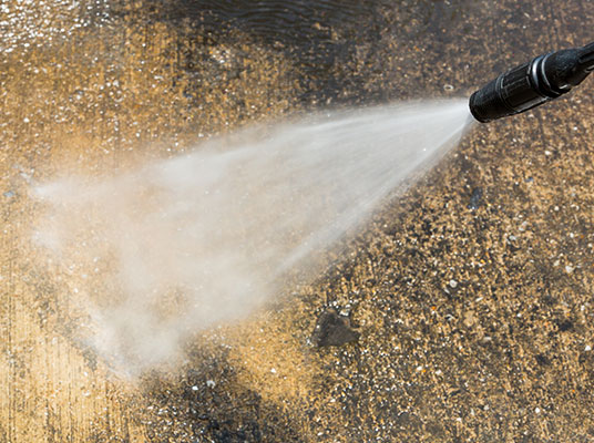 Sidewalk Cleaning