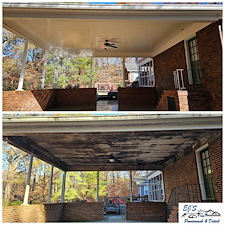 House Washing Pressure Wash Patio Greenville, SC 3