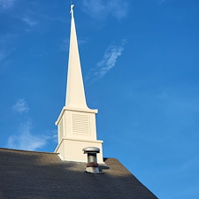 Pressure Washing Church Steeple Ware Shoals, SC 5