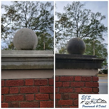 Pressure Washing Concrete Sidewalks Fencing Simpsonville, SC 1