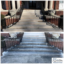 Pressure Washing Concrete Sidewalks Fencing Simpsonville, SC 5